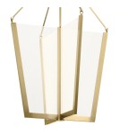 Lampy wiszące - Quintiesse Duża lampa wisząca LED Calters Elstead Lighting QN-CALTERS-P-L-CG - product 2