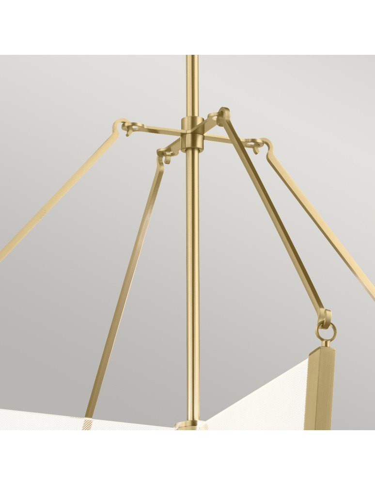 Quintiesse Duża lampa wisząca LED Calters Elstead Lighting QN-CALTERS-P-L-CG