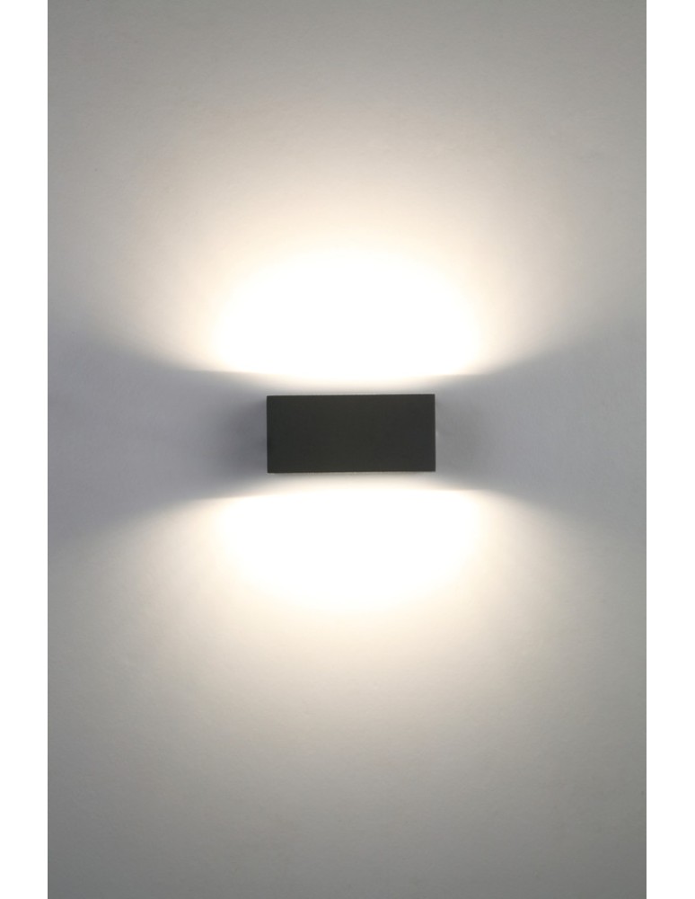 Lutec GEMINI Ścienna LED Antracyt 5189113118