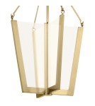 Quintiesse Średnia lampa wisząca LED Calters Elstead Lighting QN-CALTERS-P-M-CG Quintiesse Średnia lampa wisząca LED Calters Elstead Lighting QN-CALTERS-P-M-CG