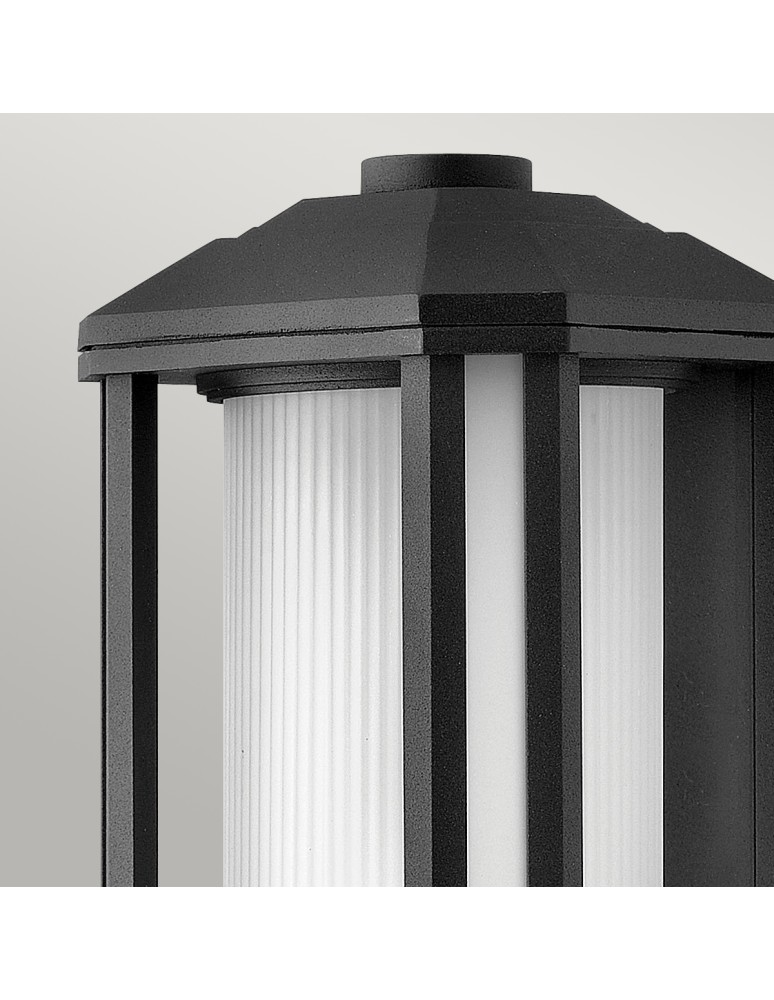 Quintiesse Średnia latarnia naścienna Castelle - 1 źródło światła - Czarna IP44 Elstead Lighting QN-CASTELLE-M-BLK Quintiesse Średnia latarnia naścienna Castelle - 1 źródło światła - Czarna IP44 Elstead Lighting QN-CASTELLE-M-BLK