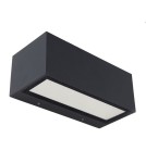 Kinkiety zewnętrzne - Lutec GEMINI Ścienna LED Antracyt 5189101118 - produkt 1