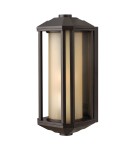 Kinkiety zewnętrzne - Quintiesse Średnia latarnia naścienna Castelle - 1 źródło światła - Brązowa IP44 Elstead Lighting QN-CASTELLE-M-BZ - product 1