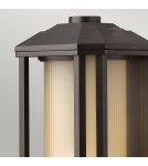 Kinkiety zewnętrzne - Quintiesse Średnia latarnia naścienna Castelle - 1 źródło światła - Brązowa IP44 Elstead Lighting QN-CASTELLE-M-BZ - product 2