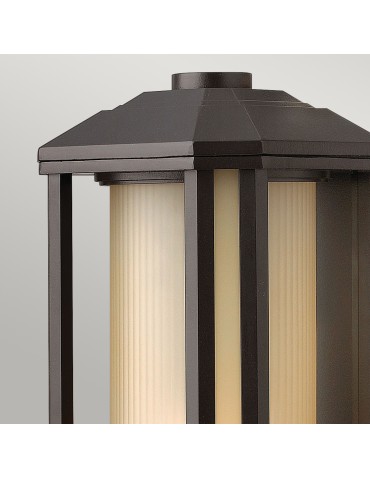 Quintiesse Średnia latarnia naścienna Castelle - 1 źródło światła - Brązowa IP44 Elstead Lighting QN-CASTELLE-M-BZ - produkt 2