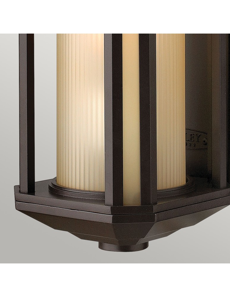Kinkiety zewnętrzne - Quintiesse Średnia latarnia naścienna Castelle - 1 źródło światła - Brązowa IP44 Elstead Lighting QN-CASTELLE-M-BZ - product kolory-swiatla.pl 3