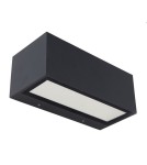 Kinkiety zewnętrzne - Lutec GEMINI Ścienna LED Antracyt 5189112118 - produkt 1