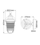 Kinkiety zewnętrzne - Quintiesse Latarnia naścienna Chance Harbor - 1 źródło światła IP44 Elstead Lighting QN-CHANCE-HARBOR-M - product 5
