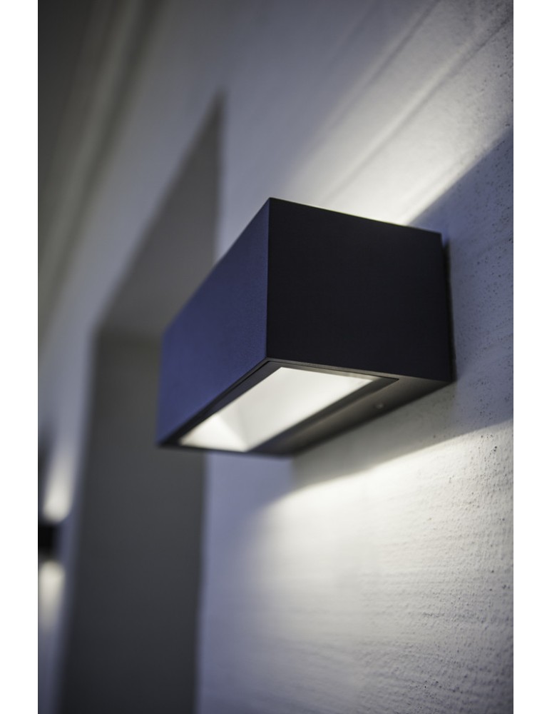 Lutec GEMINI Ścienna LED Antracyt 5189112118