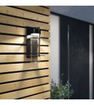 Kinkiety zewnętrzne - Quintiesse Duża latarnia naścienna LED Eames IP44 Elstead Lighting QN-EAMES-LED-L-EK - product 5