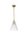 Quintiesse Lampa wisząca Elmore - 1 źródło światła - Oksydowany mosiądz Elstead Lighting QN-ELMORE-P-BBS Quintiesse Lampa wisząca Elmore - 1 źródło światła - Oksydowany mosiądz Elstead Lighting QN-ELMORE-P-BBS