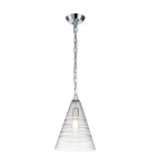 Quintiesse Lampa wisząca Elmore - 1 źródło światła - Polerowany chrom Elstead Lighting QN-ELMORE-P-PC Quintiesse Lampa wisząca Elmore - 1 źródło światła - Polerowany chrom Elstead Lighting QN-ELMORE-P-PC