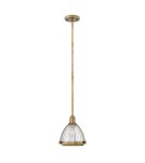 Quintiesse Lampa wisząca Elroy - 1 źródło światła - Stary mosiądz Elstead Lighting QN-ELROY-HB Quintiesse Lampa wisząca Elroy - 1 źródło światła - Stary mosiądz Elstead Lighting QN-ELROY-HB