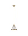 Quintiesse Lampa wisząca Elroy - 1 źródło światła - Stary mosiądz Elstead Lighting QN-ELROY-HB Quintiesse Lampa wisząca Elroy - 1 źródło światła - Stary mosiądz Elstead Lighting QN-ELROY-HB