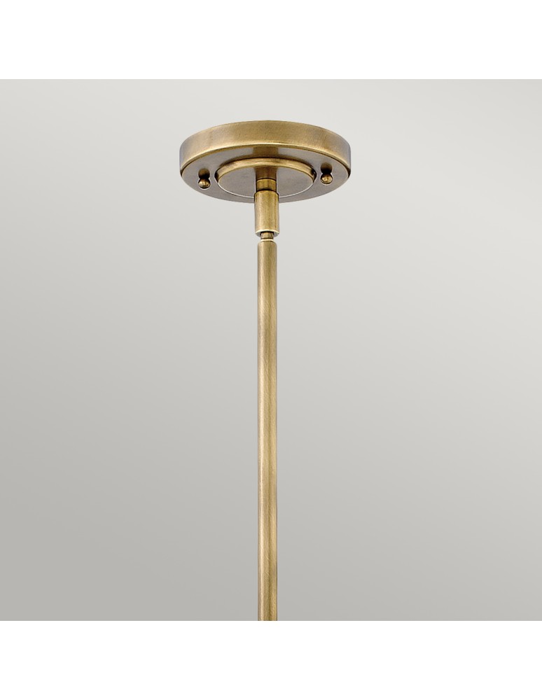 Quintiesse Lampa wisząca Elroy - 1 źródło światła - Stary mosiądz Elstead Lighting QN-ELROY-HB Quintiesse Lampa wisząca Elroy - 1 źródło światła - Stary mosiądz Elstead Lighting QN-ELROY-HB