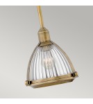 Quintiesse Lampa wisząca Elroy - 1 źródło światła - Stary mosiądz Elstead Lighting QN-ELROY-HB Quintiesse Lampa wisząca Elroy - 1 źródło światła - Stary mosiądz Elstead Lighting QN-ELROY-HB