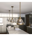 Quintiesse Lampa wisząca Elroy - 1 źródło światła - Stary mosiądz Elstead Lighting QN-ELROY-HB Quintiesse Lampa wisząca Elroy - 1 źródło światła - Stary mosiądz Elstead Lighting QN-ELROY-HB