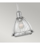 Lampy wiszące - Quintiesse Lampa wisząca Elroy - 1 źródło światła - Polerowany nikiel Elstead Lighting QN-ELROY-PN - product 3