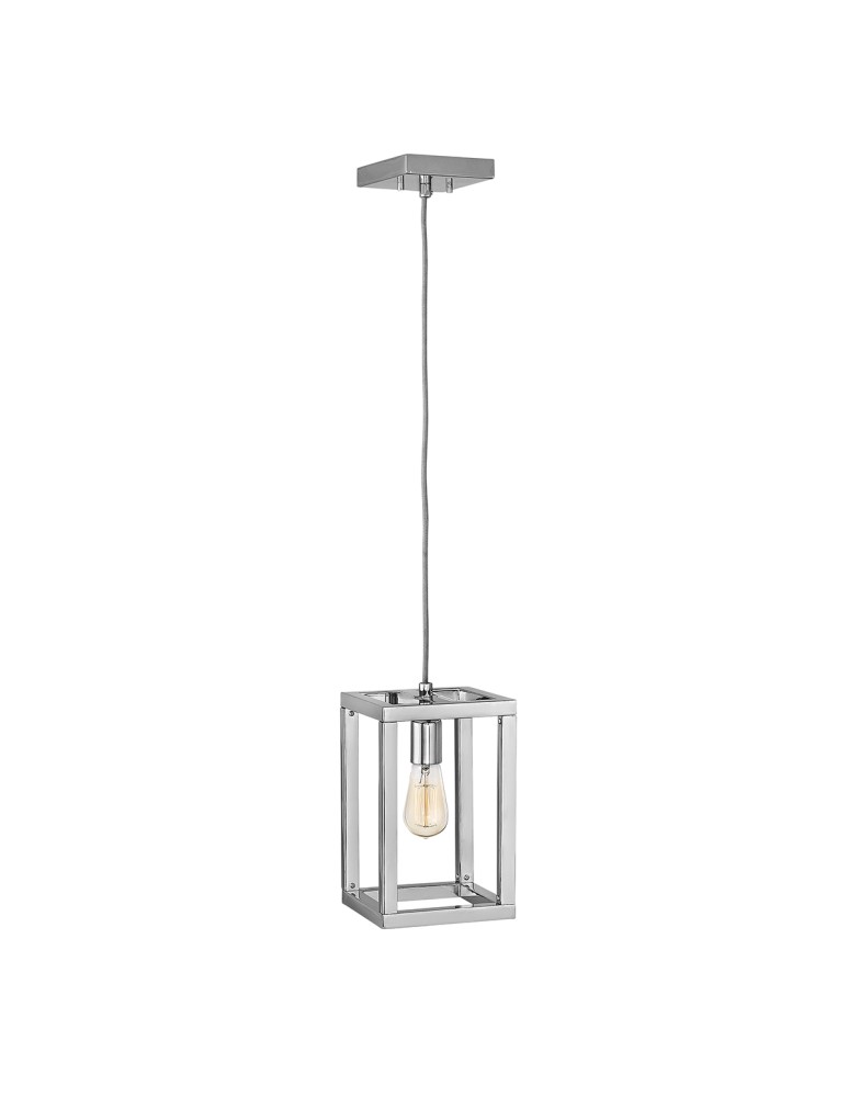 Quintiesse Lampa wisząca Ensemble - 1 źródło światła - Polerowany nikiel Elstead Lighting QN-ENSEMBLE1P-PN Quintiesse Lampa wisząca Ensemble - 1 źródło światła - Polerowany nikiel Elstead Lighting QN-ENSEMBLE1P-PN