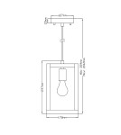 Quintiesse Lampa wisząca Ensemble - 1 źródło światła - Polerowany nikiel Elstead Lighting QN-ENSEMBLE1P-PN Quintiesse Lampa wisząca Ensemble - 1 źródło światła - Polerowany nikiel Elstead Lighting QN-ENSEMBLE1P-PN
