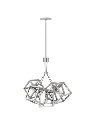 Quintiesse Latarnia wisząca Ensemble - 5 źródeł światła - Polerowany nikiel Elstead Lighting QN-ENSEMBLE5P-PN