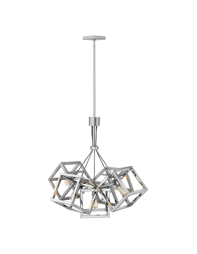 Quintiesse Latarnia wisząca Ensemble - 5 źródeł światła - Polerowany nikiel Elstead Lighting QN-ENSEMBLE5P-PN Quintiesse Latarnia wisząca Ensemble - 5 źródeł światła - Polerowany nikiel Elstead Lighting QN-ENSEMBLE5P-PN