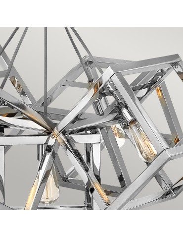 Quintiesse Latarnia wisząca Ensemble - 5 źródeł światła - Polerowany nikiel Elstead Lighting QN-ENSEMBLE5P-PN - produkt 2