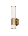 Quintiesse Kinkiet LED Facet - - Stary mosiądz IP44 Elstead Lighting QN-FACET-LED1-HB-BATH