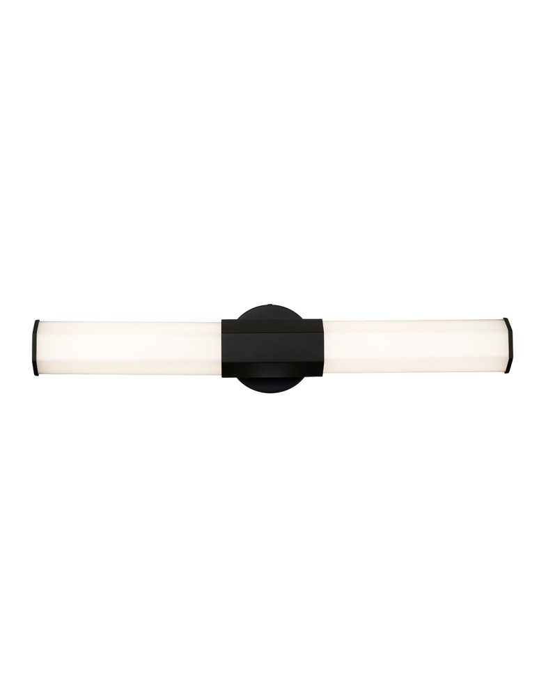 Quintiesse Kinkiet LED Facet - - Matowa czerń IP44 Elstead Lighting QN-FACET-LED2-BK-BATH Quintiesse Kinkiet LED Facet - - Matowa czerń IP44 Elstead Lighting QN-FACET-LED2-BK-BATH
