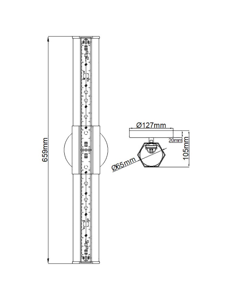 Quintiesse Kinkiet LED Facet - - Matowa czerń IP44 Elstead Lighting QN-FACET-LED2-BK-BATH Quintiesse Kinkiet LED Facet - - Matowa czerń IP44 Elstead Lighting QN-FACET-LED2-BK-BATH