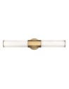Quintiesse Kinkiet LED Facet - - Stary mosiądz IP44 Elstead Lighting QN-FACET-LED2-HB-BATH Quintiesse Kinkiet LED Facet - - Stary mosiądz IP44 Elstead Lighting QN-FACET-LED2-HB-BATH