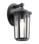 Quintiesse Duża latarnia naścienna Fairfield - 1 źródło światła - Czarna IP44 Elstead Lighting QN-FAIRFIELD-L-BK Quintiesse Duża latarnia naścienna Fairfield - 1 źródło światła - Czarna IP44 Elstead Lighting QN-FAIRFIELD-L-BK