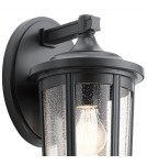 Quintiesse Duża latarnia naścienna Fairfield - 1 źródło światła - Czarna IP44 Elstead Lighting QN-FAIRFIELD-L-BK Quintiesse Duża latarnia naścienna Fairfield - 1 źródło światła - Czarna IP44 Elstead Lighting QN-FAIRFIELD-L-BK
