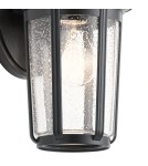 Quintiesse Średnia latarnia naścienna Fairfield - 1 źródło światła - Czarna IP44 Elstead Lighting QN-FAIRFIELD-M-BK Quintiesse Średnia latarnia naścienna Fairfield - 1 źródło światła - Czarna IP44 Elstead Lighting QN-FAIRFIELD-M-BK