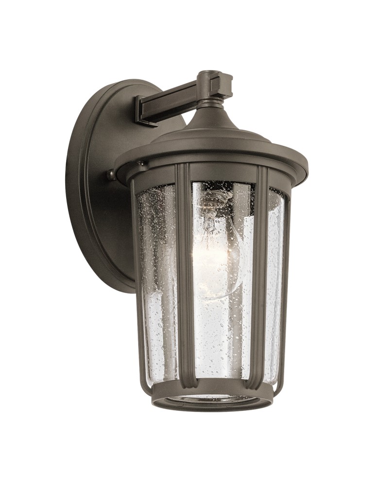 Quintiesse Średnia latarnia naścienna Fairfield - 1 źródło światła - Stary brąz IP44 Elstead Lighting QN-FAIRFIELD-M-OZ Quintiesse Średnia latarnia naścienna Fairfield - 1 źródło światła - Stary brąz IP44 Elstead Lighting QN-FAIRFIELD-M-OZ