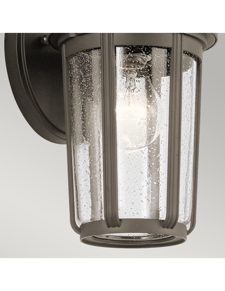 Quintiesse Średnia latarnia naścienna Fairfield - 1 źródło światła - Stary brąz IP44 Elstead Lighting QN-FAIRFIELD-M-OZ Quintiesse Średnia latarnia naścienna Fairfield - 1 źródło światła - Stary brąz IP44 Elstead Lighting QN-FAIRFIELD-M-OZ