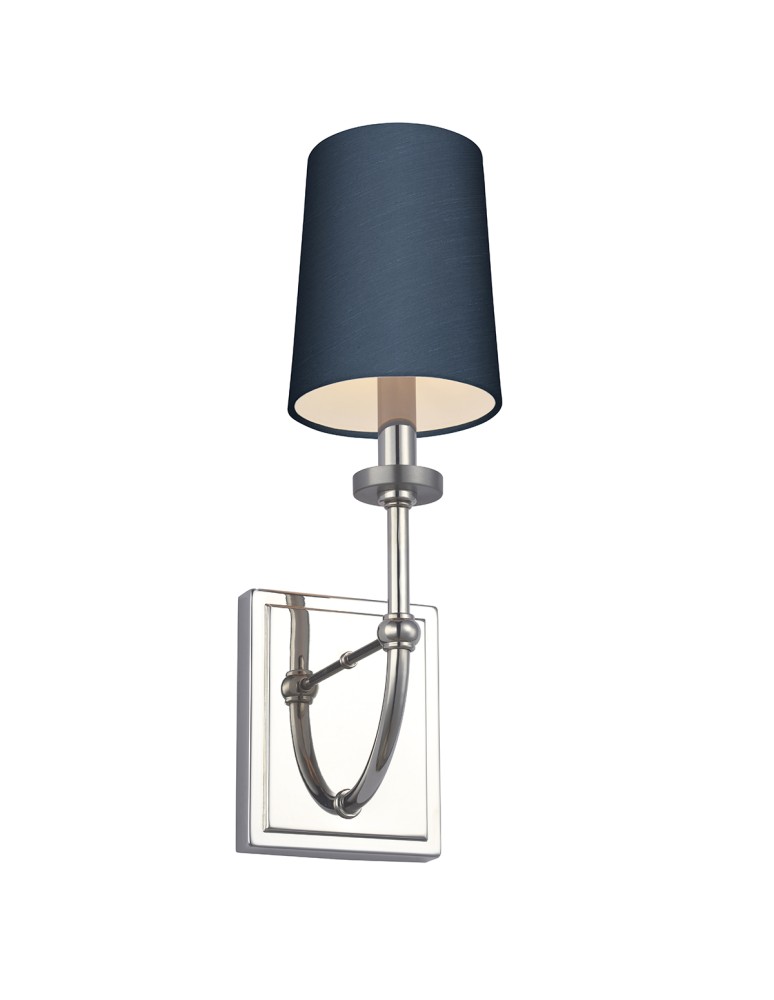 Quintiesse Kinkiet Felixstowe - 1 źródło światła - Niebieski abażur IP44 Elstead Lighting QN-FELIXSTOWE1-B
