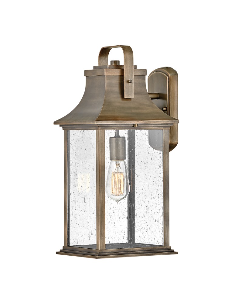 Quintiesse Duża latarnia naścienna Grant - 1 źródło światła IP44 Elstead Lighting QN-GRANT-L-BU Quintiesse Duża latarnia naścienna Grant - 1 źródło światła IP44 Elstead Lighting QN-GRANT-L-BU