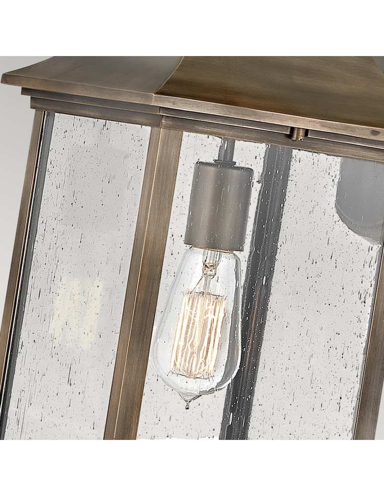 Quintiesse Duża latarnia naścienna Grant - 1 źródło światła IP44 Elstead Lighting QN-GRANT-L-BU Quintiesse Duża latarnia naścienna Grant - 1 źródło światła IP44 Elstead Lighting QN-GRANT-L-BU