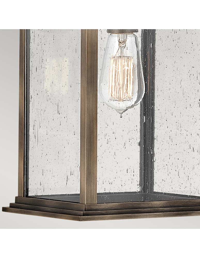 Quintiesse Duża latarnia naścienna Grant - 1 źródło światła IP44 Elstead Lighting QN-GRANT-L-BU Quintiesse Duża latarnia naścienna Grant - 1 źródło światła IP44 Elstead Lighting QN-GRANT-L-BU