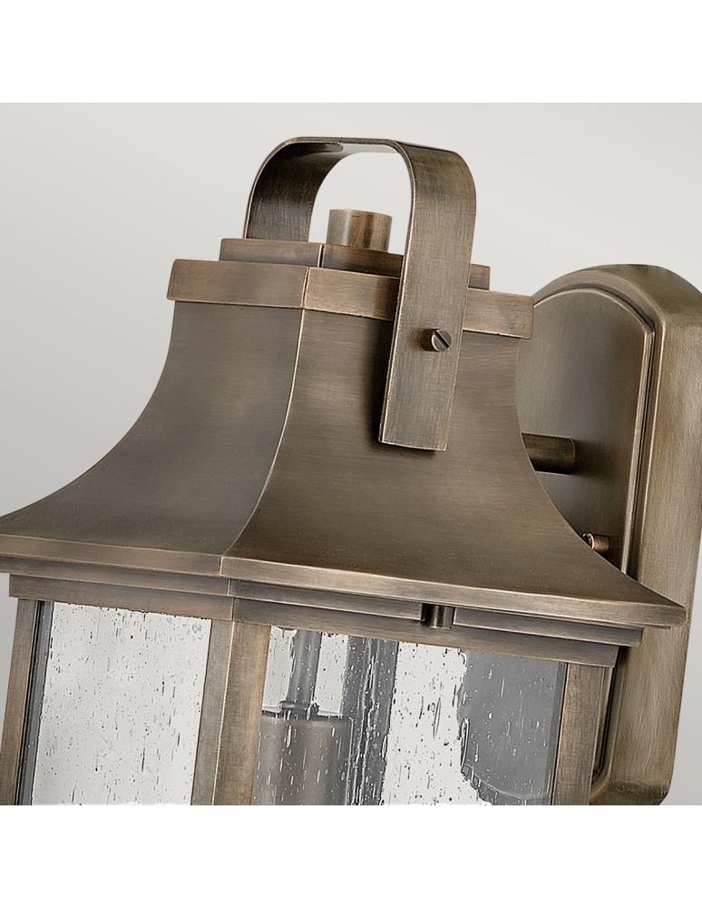 Quintiesse Średnia latarnia naścienna Grant - 1 źródło światła IP44 Elstead Lighting QN-GRANT-M-BU Quintiesse Średnia latarnia naścienna Grant - 1 źródło światła IP44 Elstead Lighting QN-GRANT-M-BU