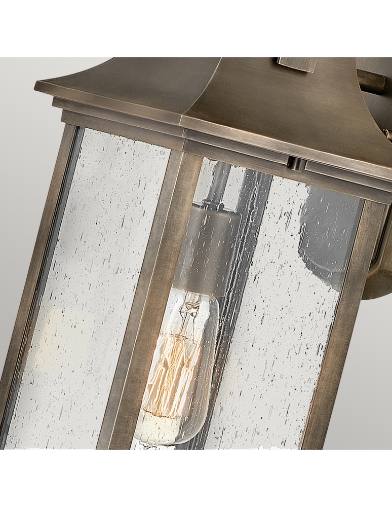 Quintiesse Średnia latarnia naścienna Grant - 1 źródło światła IP44 Elstead Lighting QN-GRANT-M-BU Quintiesse Średnia latarnia naścienna Grant - 1 źródło światła IP44 Elstead Lighting QN-GRANT-M-BU