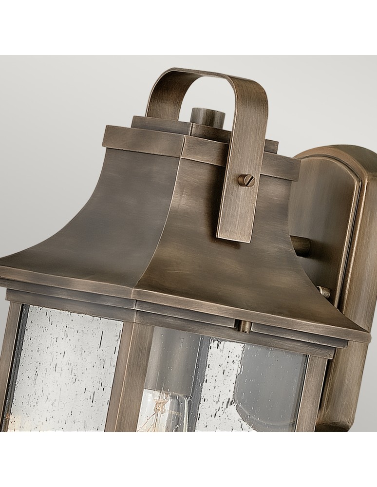 Quintiesse Mała latarnia naścienna Grant - 1 źródło światła IP44 Elstead Lighting QN-GRANT-S-BU Quintiesse Mała latarnia naścienna Grant - 1 źródło światła IP44 Elstead Lighting QN-GRANT-S-BU