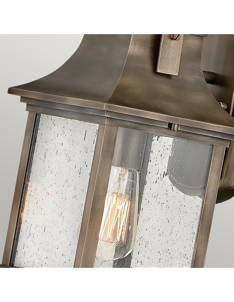 Quintiesse Mała latarnia naścienna Grant - 1 źródło światła IP44 Elstead Lighting QN-GRANT-S-BU Quintiesse Mała latarnia naścienna Grant - 1 źródło światła IP44 Elstead Lighting QN-GRANT-S-BU