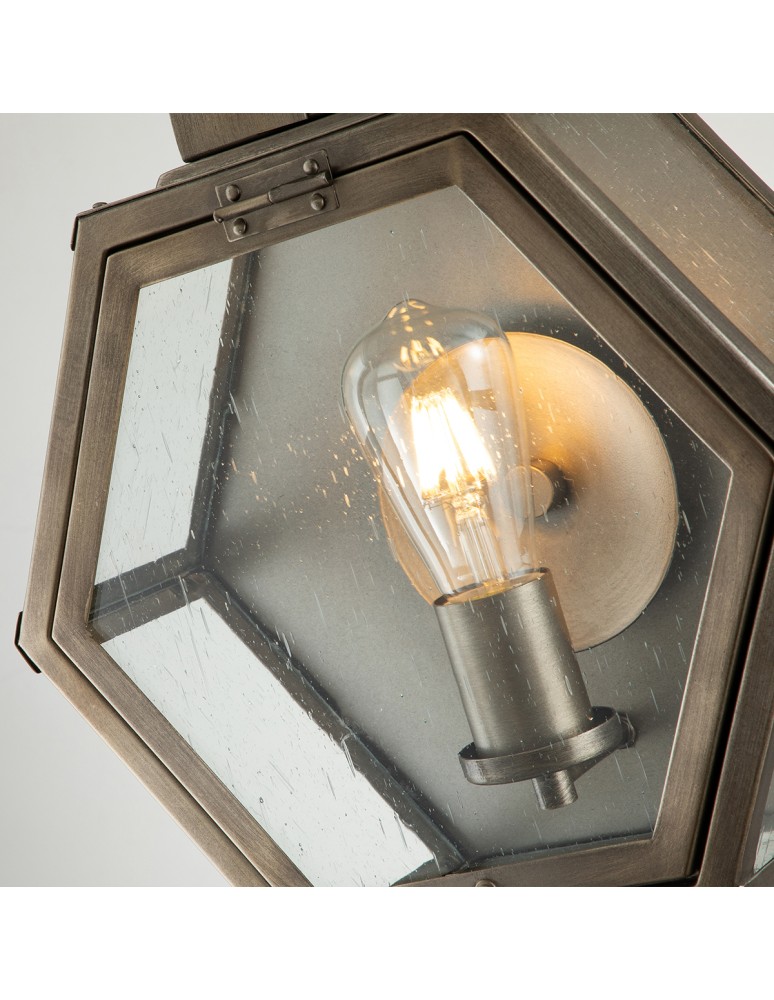 Quintiesse Średnia latarnia naścienna Heath - 1 źródło światła - Oksydowany brąz IP44 Elstead Lighting QN-HEATH-M-BU Quintiesse Średnia latarnia naścienna Heath - 1 źródło światła - Oksydowany brąz IP44 Elstead Lighting QN-HEATH-M-BU