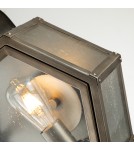 Quintiesse Średnia latarnia naścienna Heath - 1 źródło światła - Oksydowany brąz IP44 Elstead Lighting QN-HEATH-M-BU Quintiesse Średnia latarnia naścienna Heath - 1 źródło światła - Oksydowany brąz IP44 Elstead Lighting QN-HEATH-M-BU