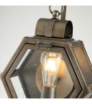 Quintiesse Mała latarnia naścienna Heath - 1 źródło światła - Oksydowany brąz IP44 Elstead Lighting QN-HEATH-S-BU Quintiesse Mała latarnia naścienna Heath - 1 źródło światła - Oksydowany brąz IP44 Elstead Lighting QN-HEATH-S-BU