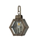 Quintiesse Mała latarnia naścienna Heath - 1 źródło światła - Oksydowany brąz IP44 Elstead Lighting QN-HEATH-S-BU Quintiesse Mała latarnia naścienna Heath - 1 źródło światła - Oksydowany brąz IP44 Elstead Lighting QN-HEATH-S-BU