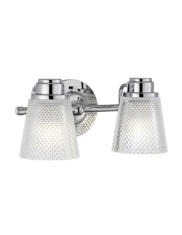 Quintiesse Kinkiet Hudson - 2 źródła światła IP44 Elstead Lighting QN-HUDSON2-BATH