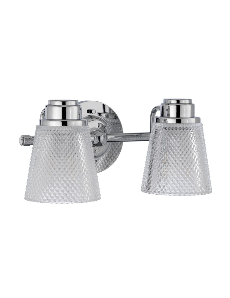 Quintiesse Kinkiet Hudson - 2 źródła światła IP44 Elstead Lighting QN-HUDSON2-BATH Quintiesse Kinkiet Hudson - 2 źródła światła IP44 Elstead Lighting QN-HUDSON2-BATH